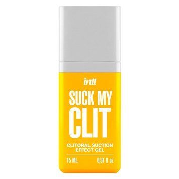 Смоктайзер для клітора Intt Suck My Clit Tropical Mango (15 мл), манго, гель з ефектом посмоктування SX4003 фото
