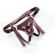 Трусики для страпона Strap-On-Me Leatherette Harness Generous - One Size - Aubergine SX0674 фото 6