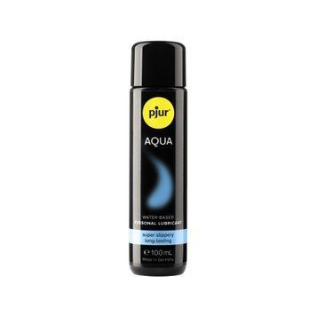 Лубрикант на водній основі pjur Aqua 100 мл, ефект оксамитової шкіри без прилипання PJ10340 фото
