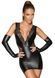 Сукня Noir Handmade F212 Powerwetlook and lace minidress - 3XL SX0080 фото 1