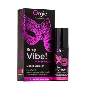 Рідкий вібратор Orgie - Sexy Vibe! Intense Orgasm (15 мл) SX1547 фото