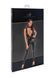 Комбінезон Noir Handmade F298 Libido Deep-V catsuit with collar and pearl chain - XXL SX0229 фото 7
