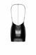 Сукня Noir Handmade F307 Mirage wetlook mini dress with jewelry rhinestone chain - 3XL SX0284 фото 5