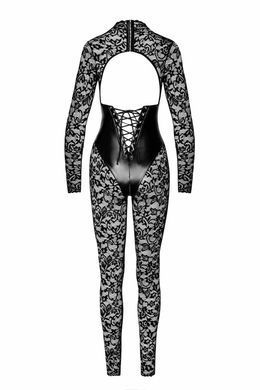 Комбінезон Noir Handmade F299 Enigma lace catsuit with underbust bodice - XXL SX0235 фото