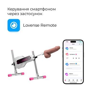 Міні-смарт секс-машина Lovense Mini Sex Machine, підходить для вебкам, 260 фрикцій/хв, дуже легка SX1312 фото
