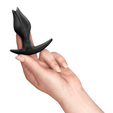 Анальна пробка Fun Factory BOOTIE FEM Black, у вигляді бутона, діаметр 2,9 см, тонкий обмежувач SX3692 фото