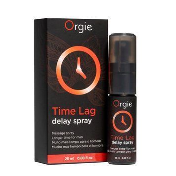 Спрей-пролонгатор Orgie Time Lag Delay Spray, 25 мл, без анестетиків, з пантенолом SX1559 фото