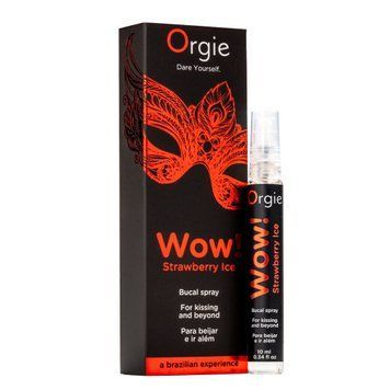 Спрей для орального сексу Orgie &ndash; Wow! Strawberry Ice (10 мл) з охолоджувальним ефектом SX1564 фото