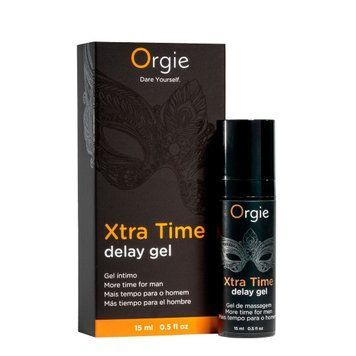 Гель-пролонгатор Orgie Xtra Time Delay Gel, 15 мл, на водній основі, без анестетиків SX1567 фото