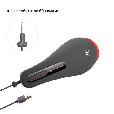 Мастурбатор Otouch AIRTURN 2, 6 режимів вібрації, 5 режимів всмоктування, 2 рівні підігріву SO9385 фото