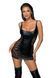 Сукня Noir Handmade F229 Powerwetlook dress with lace inserts - 3XL SX0102 фото 3