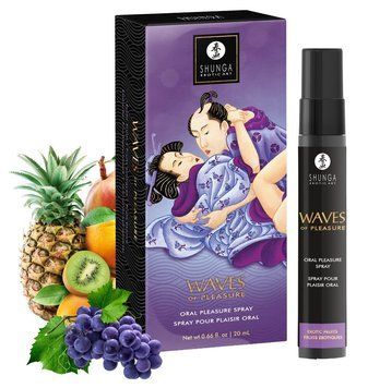 Спрей для посилення слиновиділення Shunga Waves of Pleasure Exotic Fruits SX3262 фото