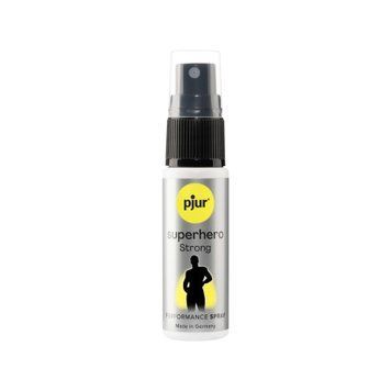 Пролонгувальний спрей pjur Superhero Strong Spray 20 ml, з екстрактом імбиру, всотується в шкіру PJ12920 фото